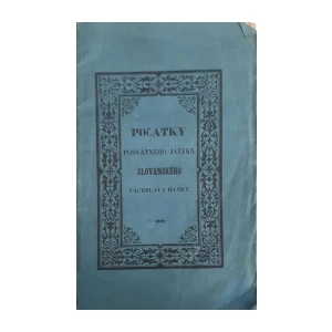 Václav Hanky: Počátky posvátného jazyka slovanského