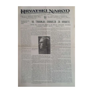 Hrvatski narod: God. IX, broj 102/1974