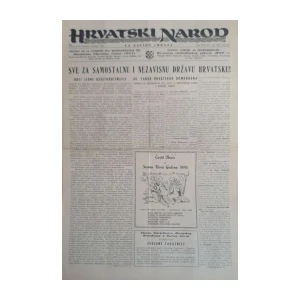 Hrvatski narod: God. X, broj 118-119/1975