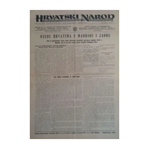 Hrvatski narod: God. X, broj 111/1975