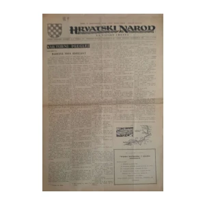 Hrvatski narod: God. IX, broj 106/1974