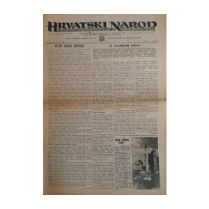 Hrvatski narod: God. XI, broj 136/1977