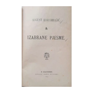 August Harambašić: Izabrane pjesme