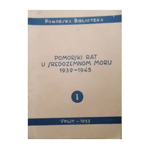 Jovan Vasiljević: Pomorski rat u Sredozemnom moru 1939–1945