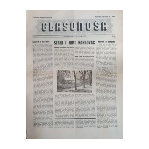Glasonoša: God. I, broj 2/1942