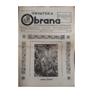 Hrvatska Obrana: God. XXI, broj 49/1940