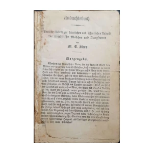 J.N. Mannheimer: Gebete der Israeliten