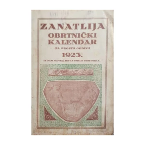 Ivan Čupak: Zanatlija obrtnički kalendar za prostu godinu 1923
