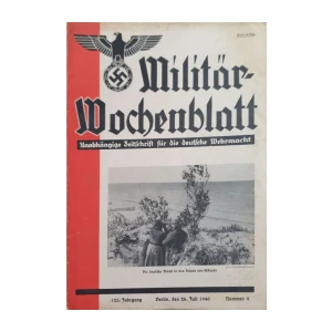 Militär-Wochenblatt: Broj 4/1940