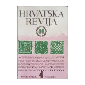 Hrvatska revija: God. XL, svezak 4/1990