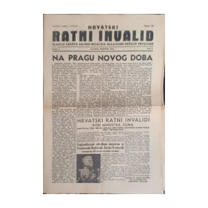Hrvatski ratni invalid: God. I, broj 5/1941