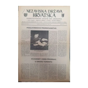 Nezavisna Država Hrvatska: God. XXI, broj 1/1980