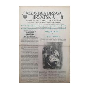 Nezavisna Država Hrvatska: God. XXIV, broj 12/1985