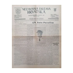 Nezavisna Država Hrvatska: Broj 7/1968