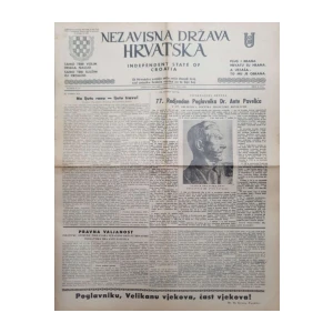 Nezavisna Država Hrvatska: Broj 8/1966
