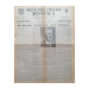 Nezavisna Država Hrvatska: Broj 8/1970