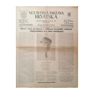 Nezavisna Država Hrvatska: Broj 1/1968