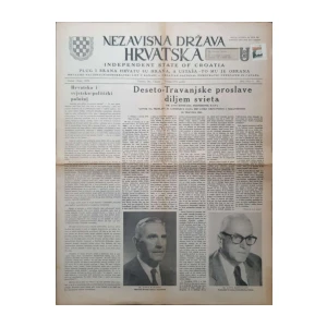 Nezavisna Država Hrvatska: God. XVII, broj 5/1976