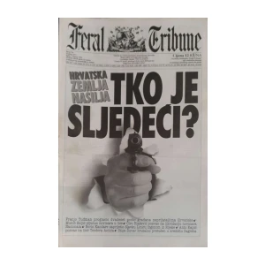 Feral Tribune: God. XVI, broj 716/1999