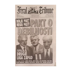 Feral Tribune: God. XVI, broj 724/1999