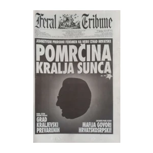 Feral Tribune: God. XVI, broj 726/1999