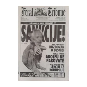 Feral Tribune: God. XVI, broj 728/1999
