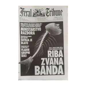 Feral Tribune: God. XVI, broj 730/1999