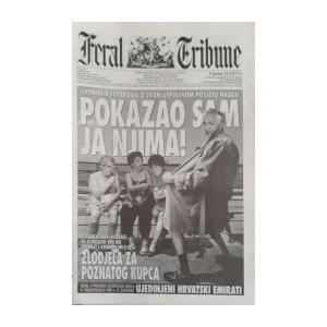 Feral Tribune: God. XVI, broj 731/1999