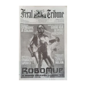 Feral Tribune: God. XVI, broj 733/1999