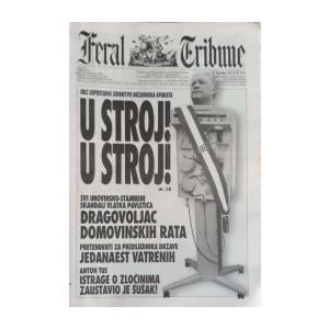 Feral Tribune: God. XVI, broj 741/1999