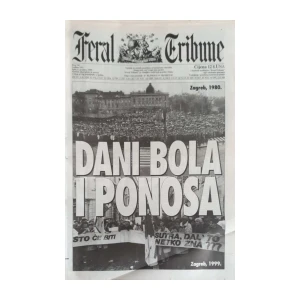 Feral Tribune: God. XVI, broj 742/1999
