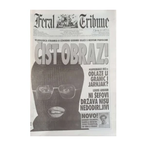 Feral Tribune: God. XVI, broj 695/1999