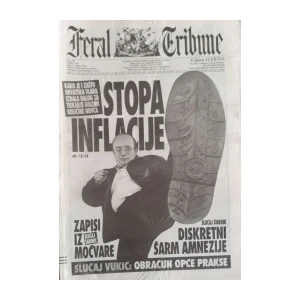 Feral Tribune: God. XVI, broj 702/1999