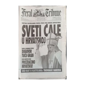 Feral Tribune: God. XVI, broj 704/1999