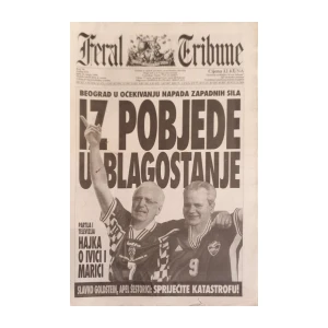 Feral Tribune: God. XVI, broj 705/1999