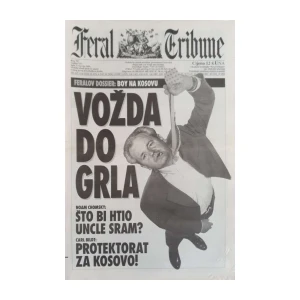 Feral Tribune: God. XVI, broj 707/1999
