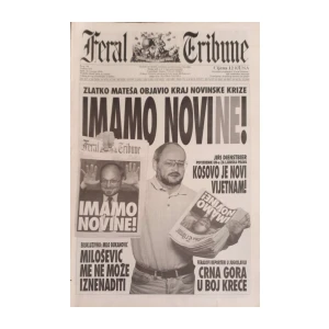Feral Tribune: God. XVI, broj 710/1999