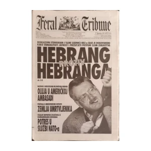 Feral Tribune: God. XVI, broj 711/1999