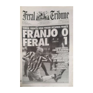 Feral Tribune: God. XIII, broj 576/1996