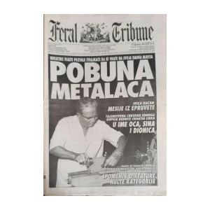 Feral Tribune: God. XIII, broj 577/1996