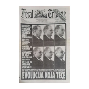 Feral Tribune: God. XIII, broj 556/1996