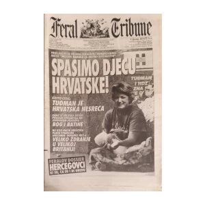 Feral Tribune: God. XIII, broj 558/1996