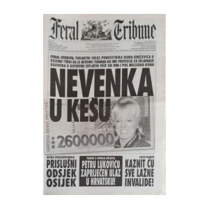 Feral Tribune: God. XVII, broj 757/2000