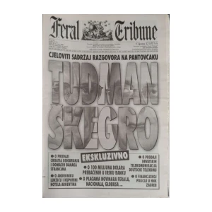 Feral Tribune: God. XVII, broj 763/2000