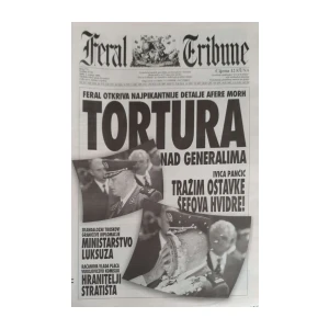 Feral Tribune: God. XVII, broj 772/2000
