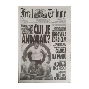 Feral Tribune: God. XVII, broj 784/2000