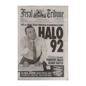 Feral Tribune: God. XVII, broj 799/2000