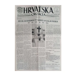 Hrvatska: God. XXXIV, broj 1/1982