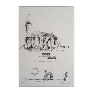 Željko Senečić: Hrvatka 1991. - Grafička mapa