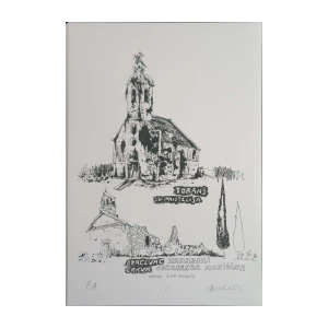 Željko Senečić: Hrvatka 1991. - Grafička mapa
